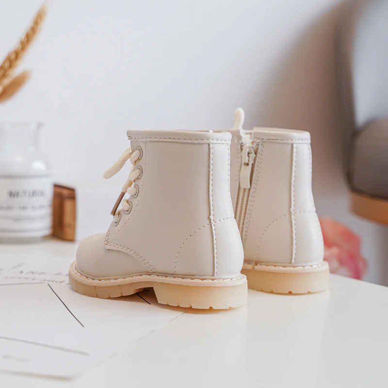 Kids Martini Beige Boots - Image 3