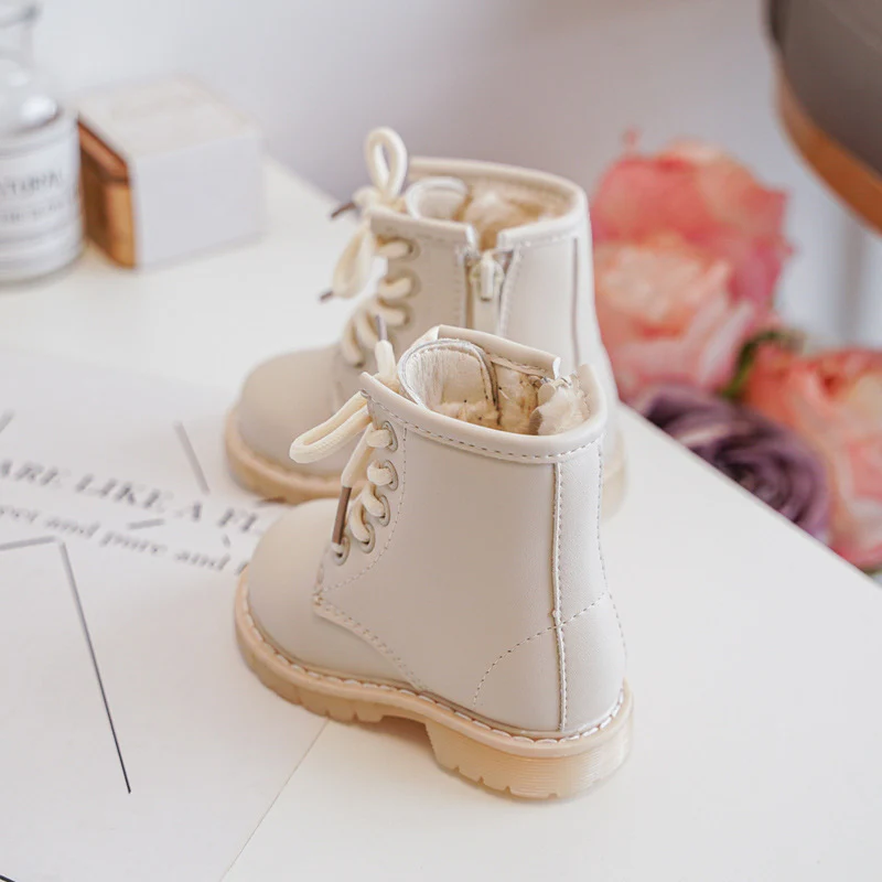 Kids Martini Beige Boots - Image 4