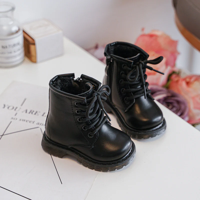 Kids Martini Black Boots - Image 3