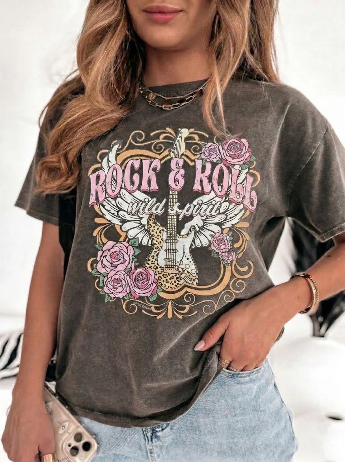 Rock&Roll Washed Shirt