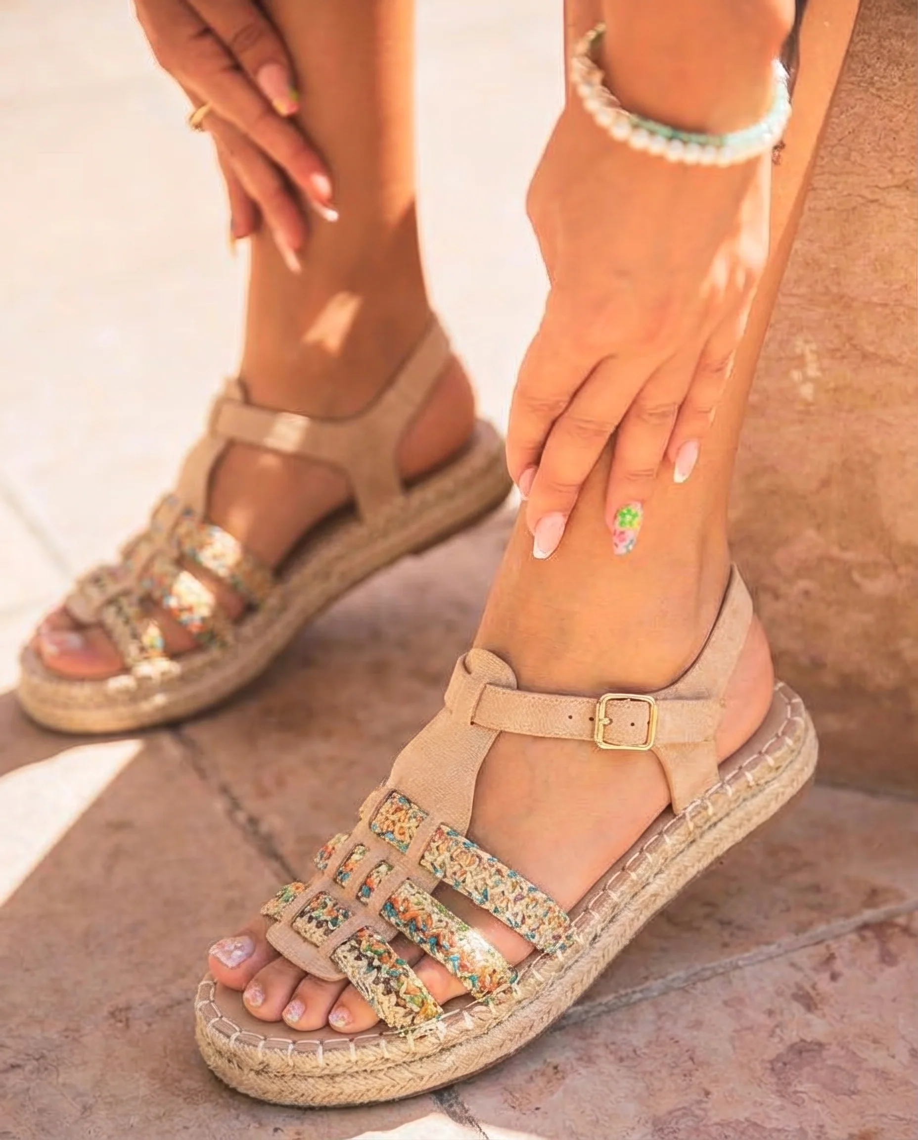 Sarah Multi Sandaal